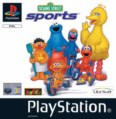 Sesame Street Twin Pack box art for Playstation